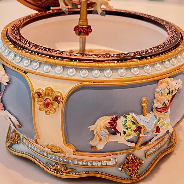 Vintage-Inspired Music Box - Resin - 13 Styles Available from Apollo Box