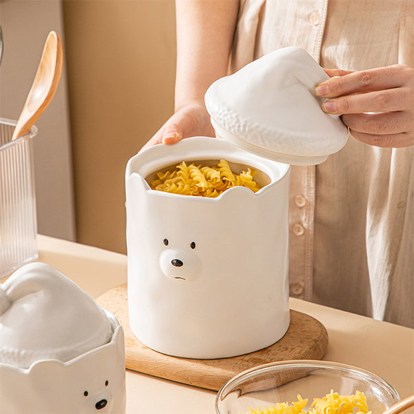 Sweet Animal Spice Jars, With Tray from Apollo Box