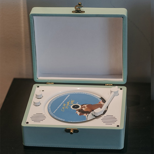 reproductor de CD - Vintage Home Bluetooth Musik Disco CD Spieler SYNTEK,  Rosa