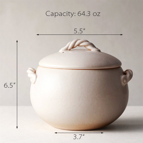 Japanese Inspired Ceramic Stewing Pot - Floral - Fish - 3 Sizes from Apollo  Box