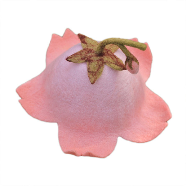 Cute Cherry Blossom Hat - Wool - Pink - 4 Sizes Available