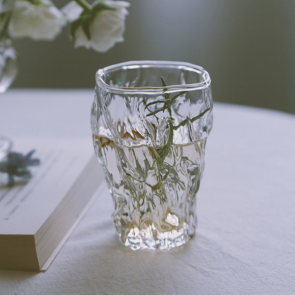 Glacier Inspired Drinking Glass - ApolloBox