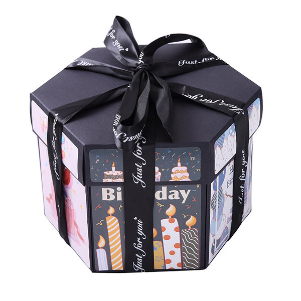 Surprise Gift Box Explosion with optional DIY Accessories –