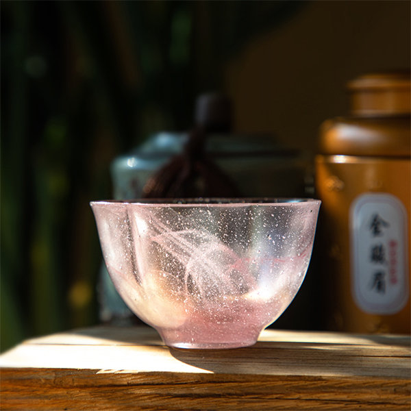 Tea Cup Set - With A Filter - Ceramic - Glass from Apollo Box