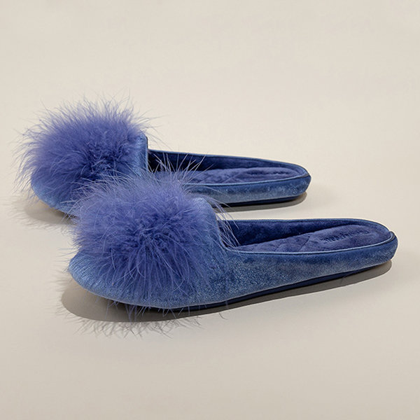 Pom Pom Princess Slippers ApolloBox