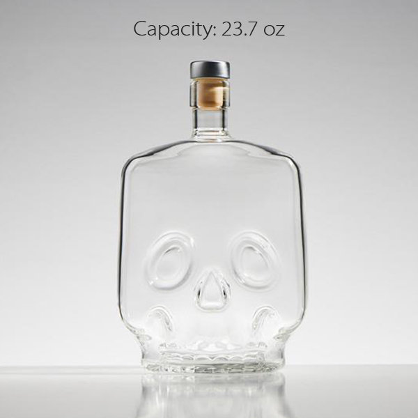 Minimalist Glass Pot - Transparent - 50.7 oz Capacity - ApolloBox