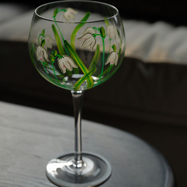 Lily Of The Valley Wine Glass - ApolloBox