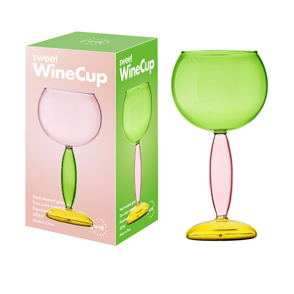 Decorative Resin Cups Large Mug Storage Pen Holder Creative 3D Red Wine  Goblet