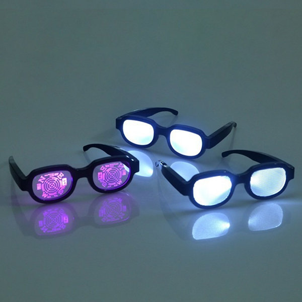  Anime Cosplay gafas iluminadas
