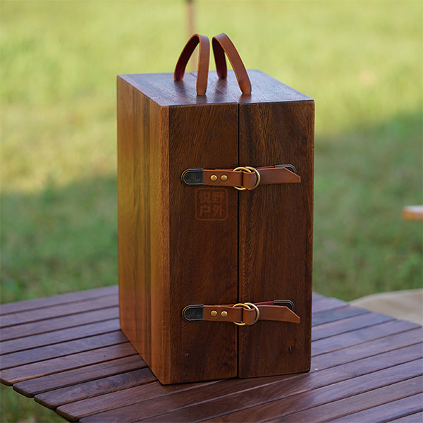 Personalized Black Walnut Portable Incense Storage Box and Holder - Teals  Prairie & Co.®