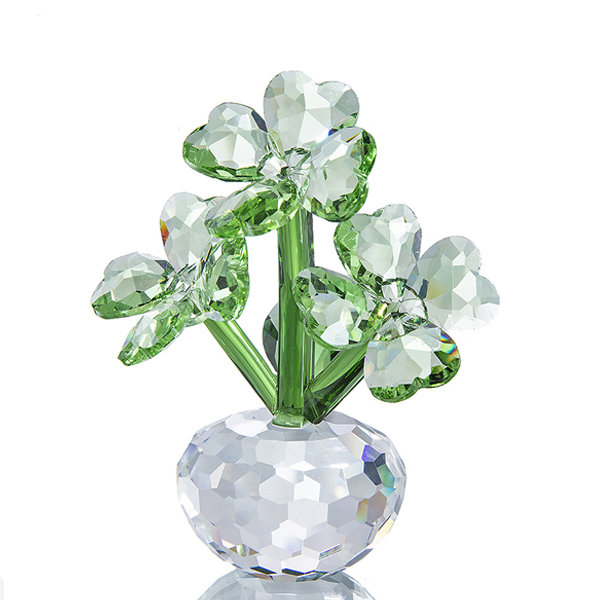 Four Leaf Clover Decor - Glass - Lucky Clover - Apollobox