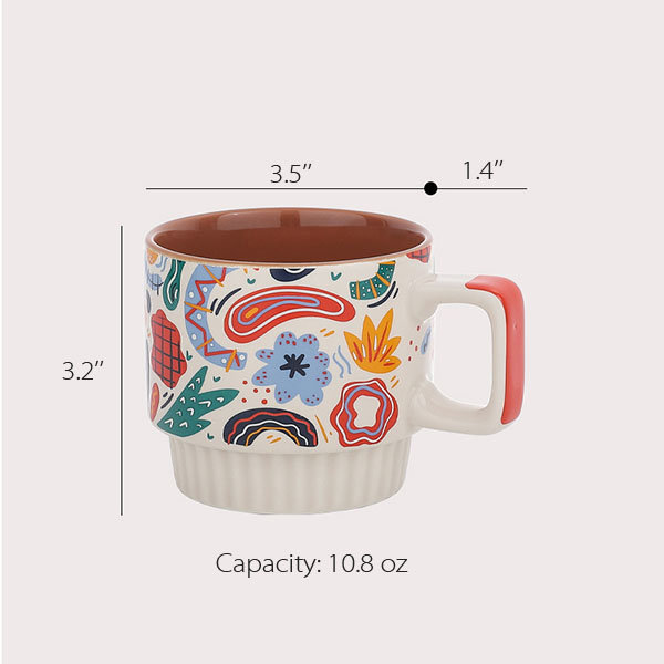 Cartoon Dog Mug - Ceramic - Large Capacity from Apollo Box