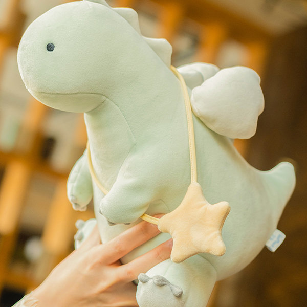 Cute Dinosaur Stuffed Toy - Polyester - Spandex - ApolloBox