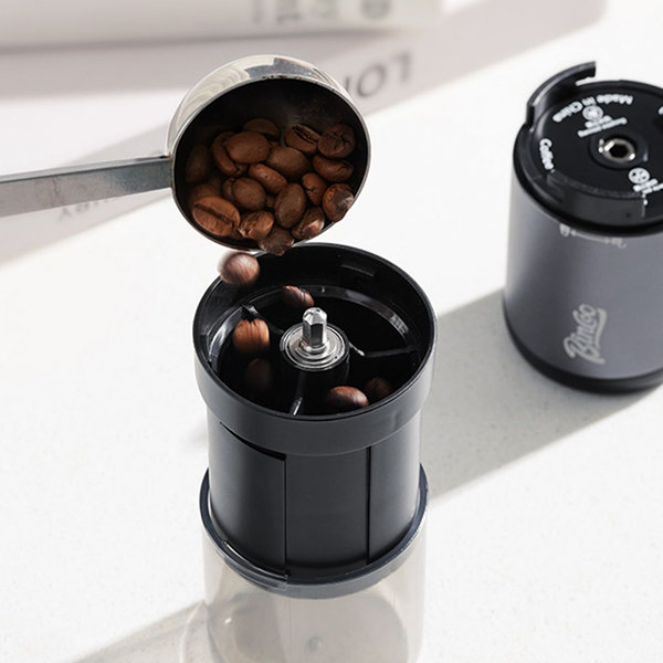 1pc ABS Coffee Bean Grinder, Modern USB Portable Electric Coffee