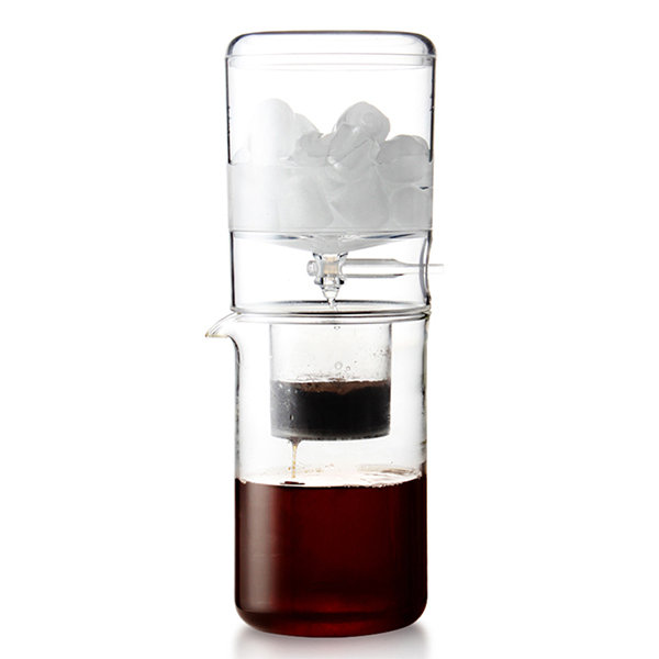 Nispira Luxury Ice Cold Brew Dripper Coffee Maker in Stainless Steel