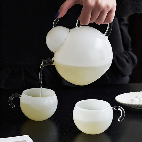 Transparent Heat Resistant Teapot - Glass - 2 Sizes - ApolloBox