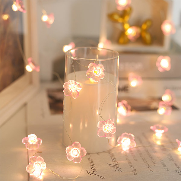 Cherry Blossom String Lights - Battery Powered - 3 Sizes