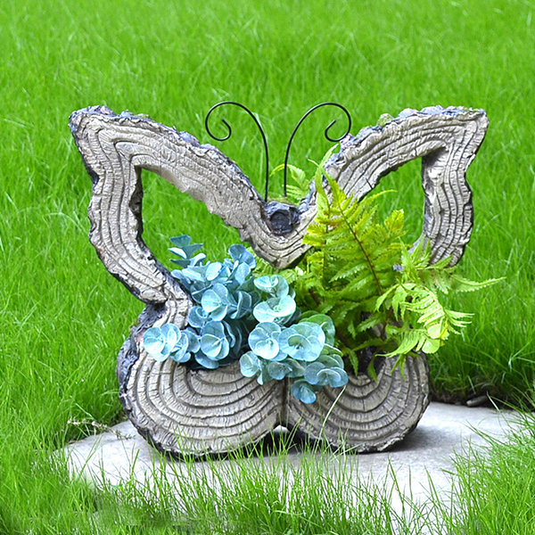 Butterfly Flower Planter - Garden Decor - ApolloBox