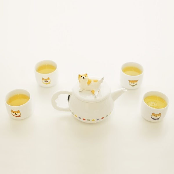 Cutest Dual Use Shiba Inu Love Ceramic Cup Set