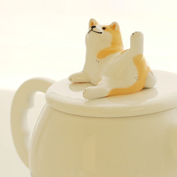 Cutest Dual Use Shiba Inu Love Ceramic Cup Set