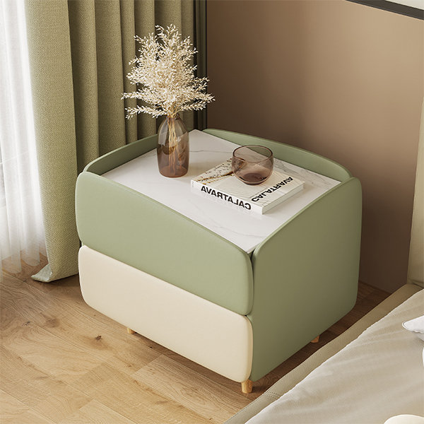 Nordic Bedside Table - Solid Wood - 5 Colors