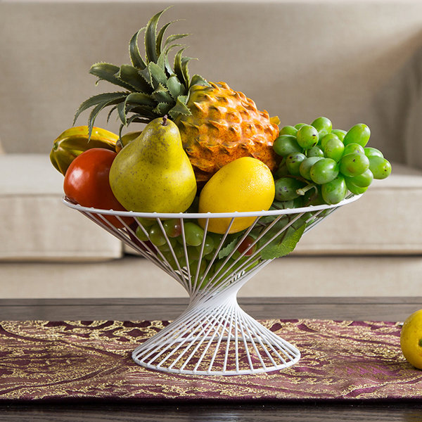 Creative Fruit Basket - Iron - Golden - Black - 4 Colors