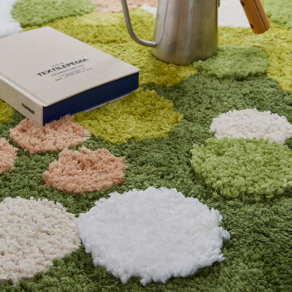 Moss Inspired Rug - Wool - Blended Fiber from Apollo Box