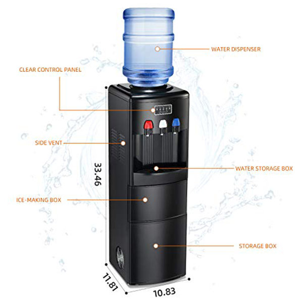 Misting Water Bottle - Insulate Both Hot and Cold - Blue from Apollo Box