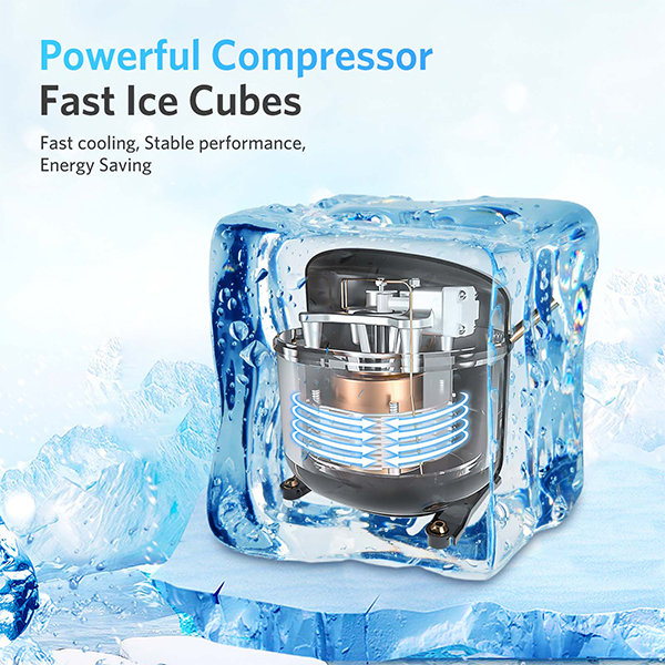 Nugget Ice Maker - High Efficiency Ice Making - ApolloBox