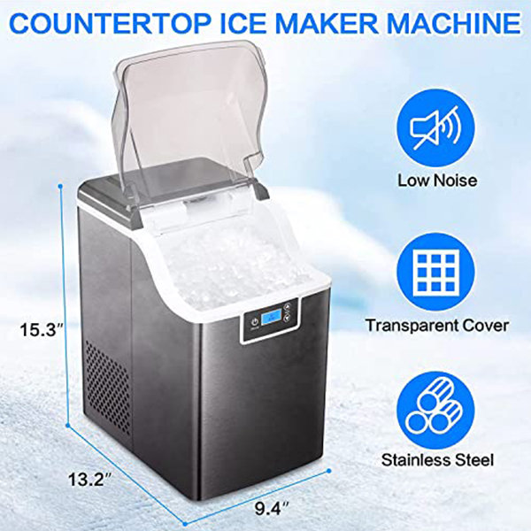 Nugget Ice Maker - High Efficiency Ice Making - ApolloBox