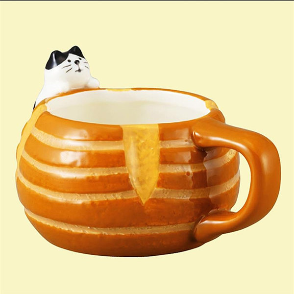 3D Cat Mug and Spoon from Apollo Box