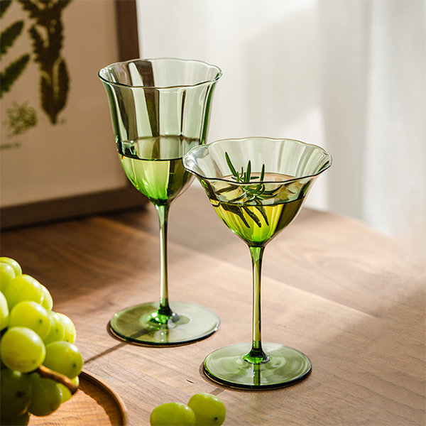 SET OF 2!! Saturn Wine Glass  Unique and Elegant Spill-resistant