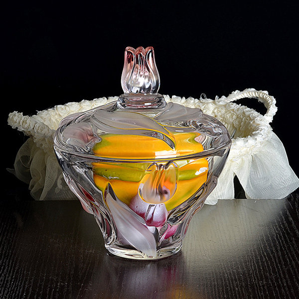 Tulip Creative Candy Jar - Glass
