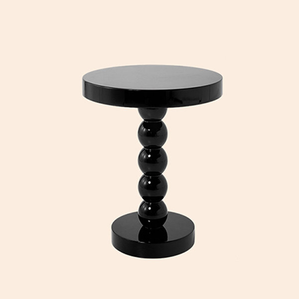 Elegant Round Table - Black - Green - 4 Colors