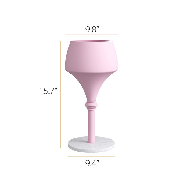 Iron discount wine glass