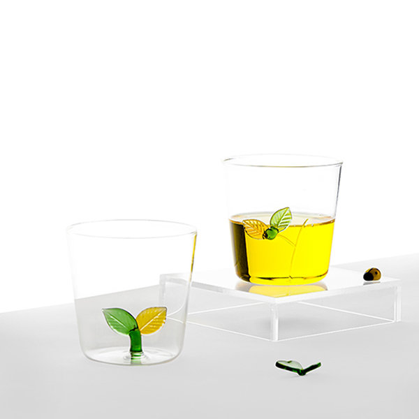Creative Glass Square Cup from Apollo Box