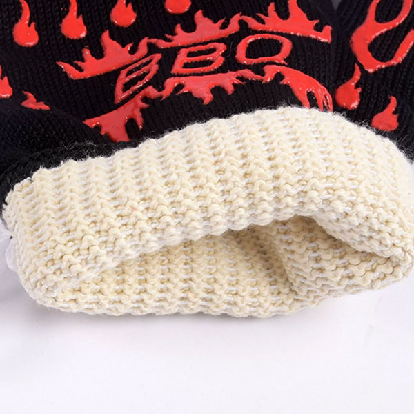 Heat Resistant BBQ Gloves - Carbon Fiber - Black - 2 Sizes from Apollo Box