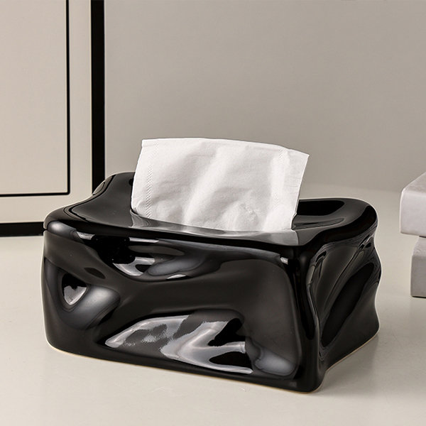 Car Shaped Tissue Box - Resin - Green - White - 4 Colors - ApolloBox