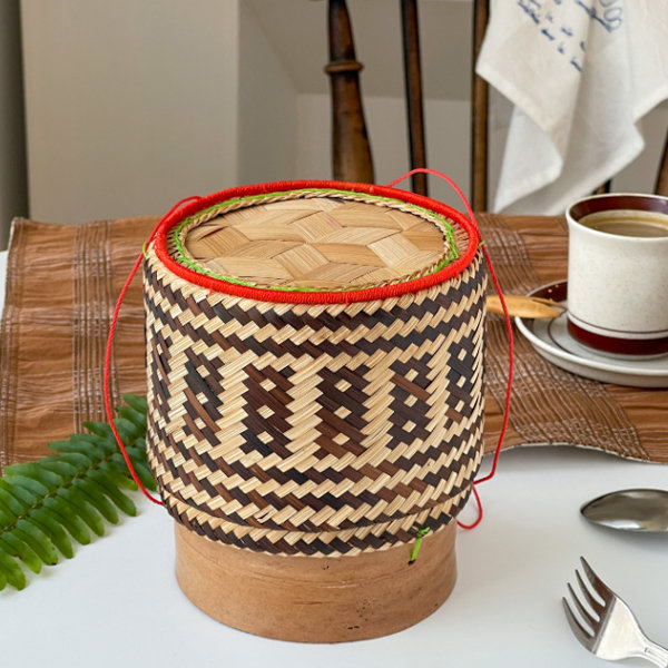 Tea Cup Storage Basket - Bamboo from Apollo Box