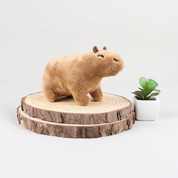 Chill Capybara Wooden Hanging Decoration – Also the Bison