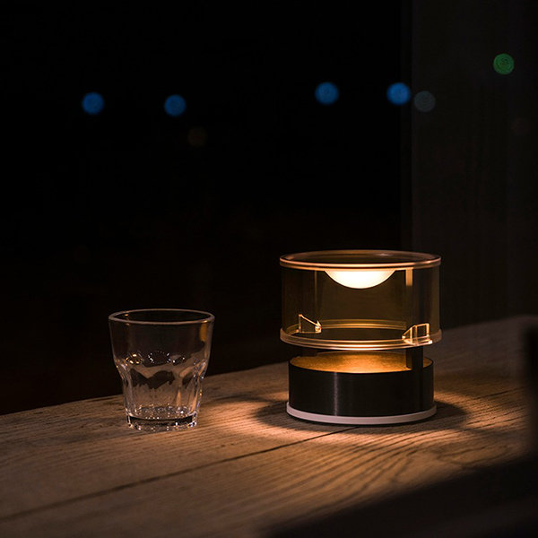 Atmosphere Bedroom Lamp - Steel - ApolloBox