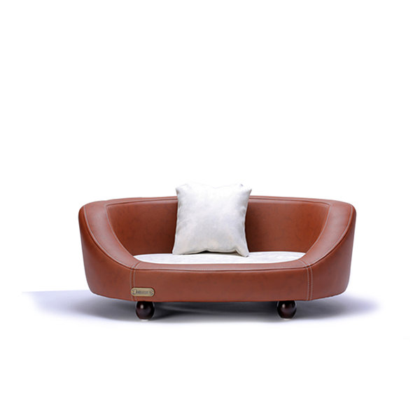 Modern Coffee Cat Bed - Wood - 3 Sizes