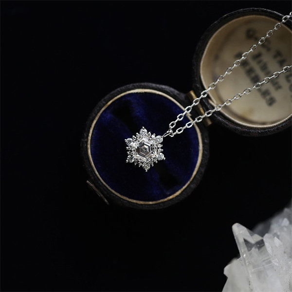Snowflake Necklace - 925 Silver