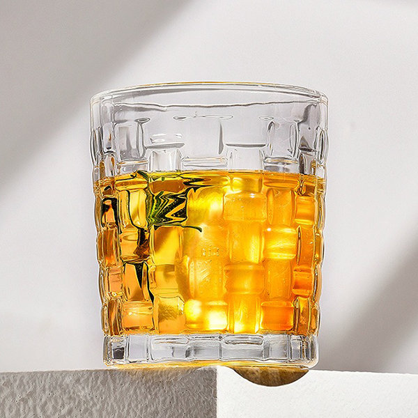 Woven Glass Cup - Short - Tall - Set of 2 from Apollo Box