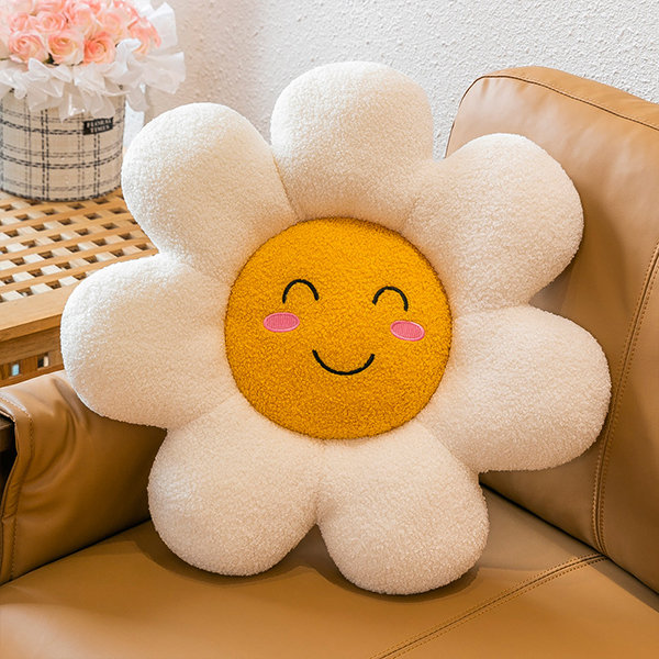 Flower Seat Cushion - Plush - 4 Patterns Available from Apollo Box