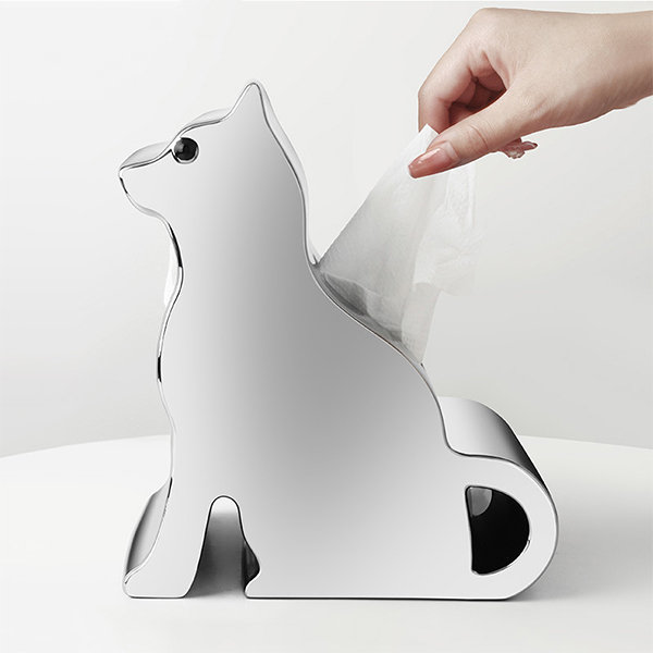 Cute Cat Paper Towel Holder - ApolloBox