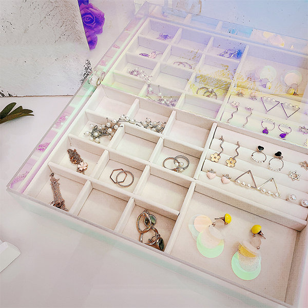 Iridescent Acrylic Organizer from Apollo Box