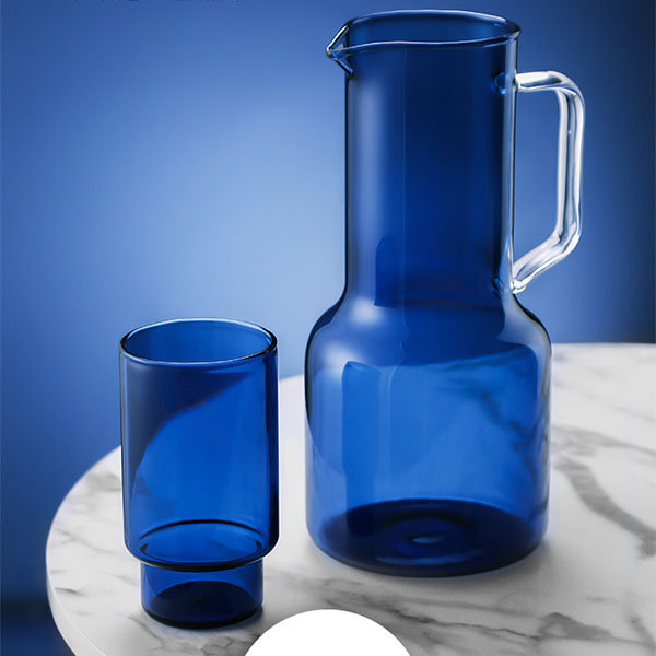 Cold Water Pitcher With Spout - Glass from Apollo Box