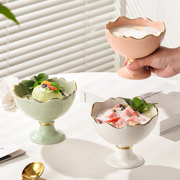 Ice Cream Bowls Dessert Bowls Ceramic Small Bowl for Kids or