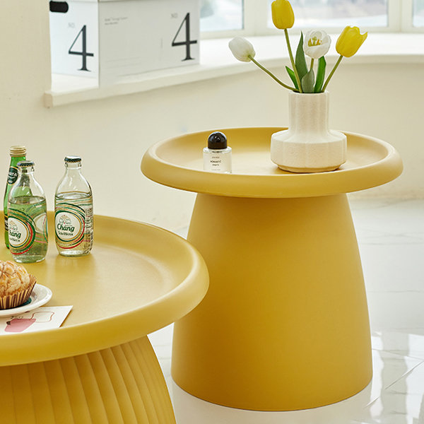 Modern Simple Side Table - Yellow - White - 5 Colors